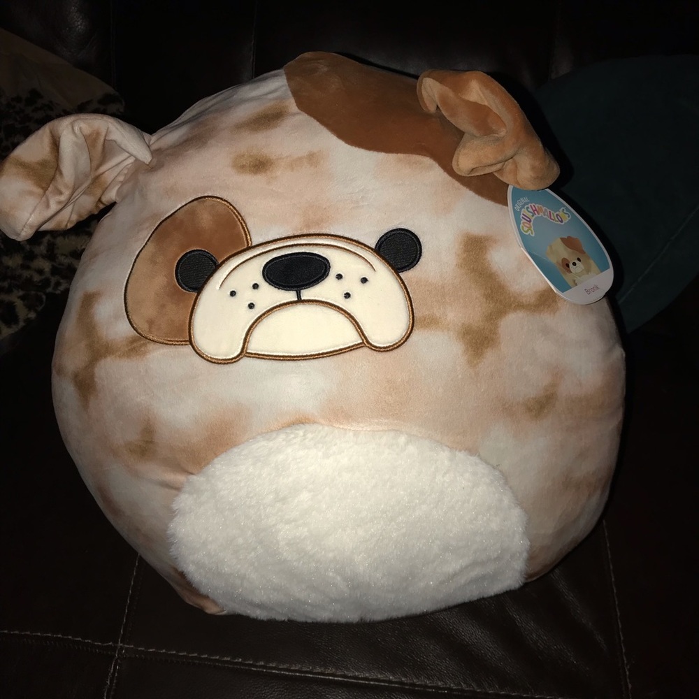 Brown dog squishmallow
